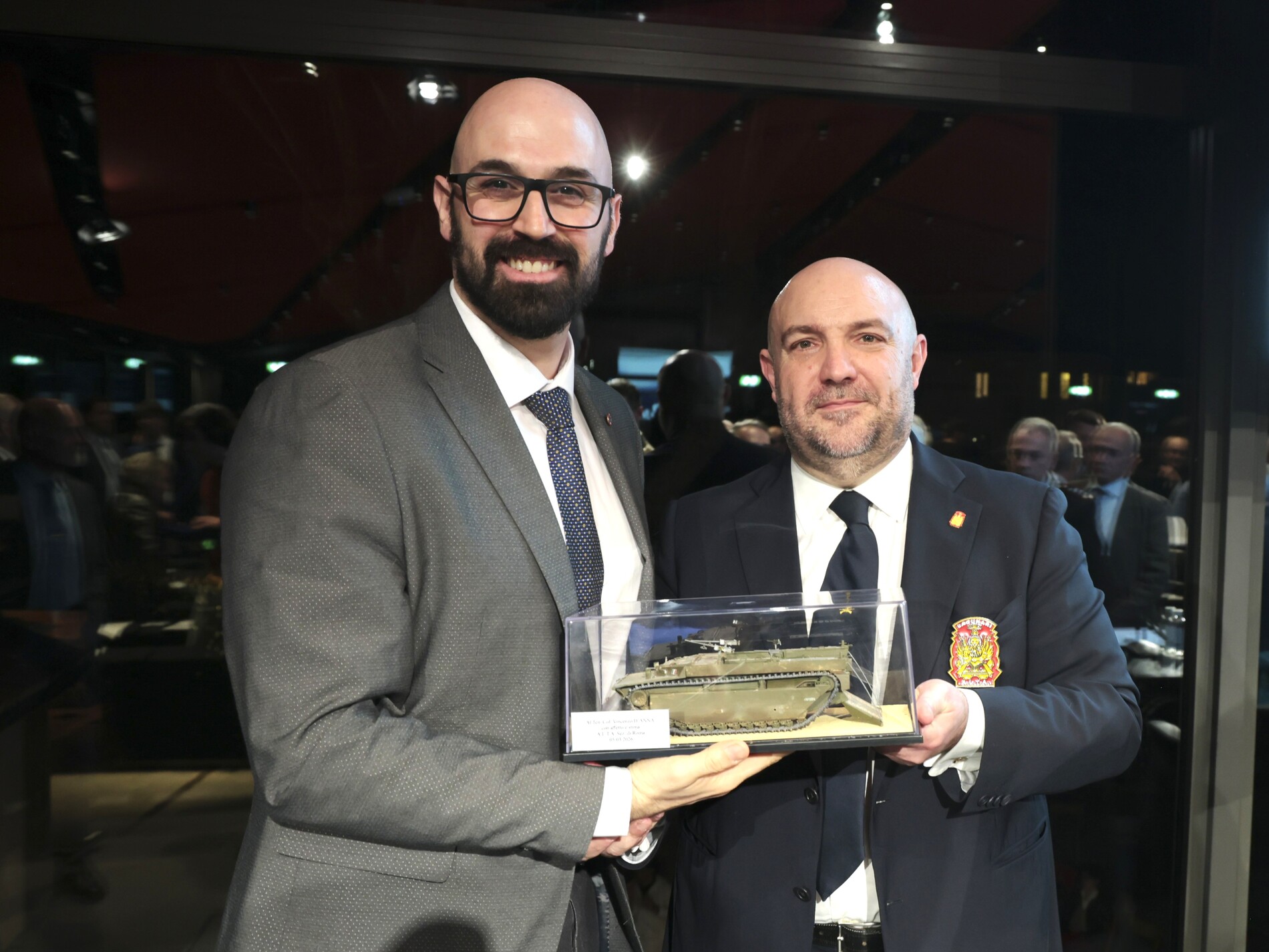 Momento di networking e consegna ricordo